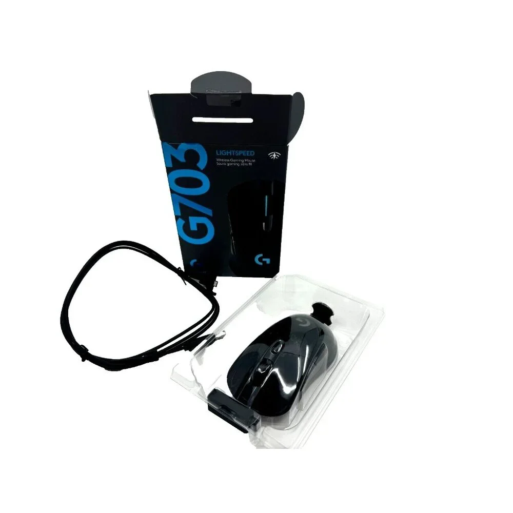 LOGITECH G703 Lightspeed Wireless Gaming Mouse with PowerPlay / Black